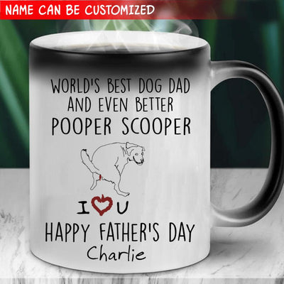 World's Best Dog Dad - Personalized Mug