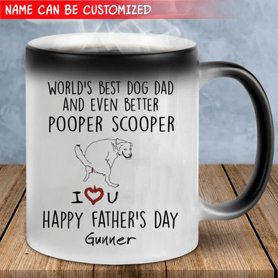 World's Best Dog Dad - Personalized Mug