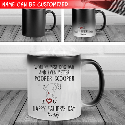 World's Best Dog Dad - Personalized Mug