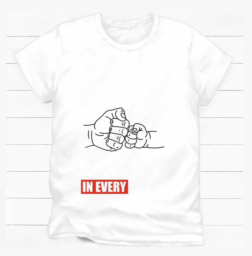 Dad I Love You In Every Universe - Personalized T-shirt, Gift For Dad