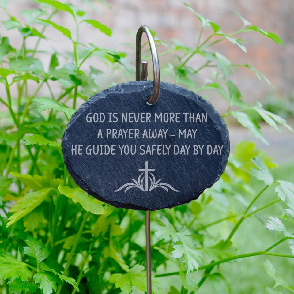 Personalized Scripture Stones Slate Garden, Garden Decor