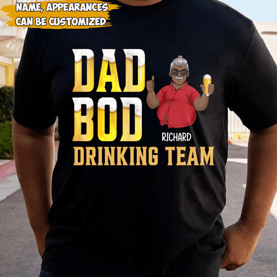 Dad Bod Drinking Team - Personalized T-Shirt