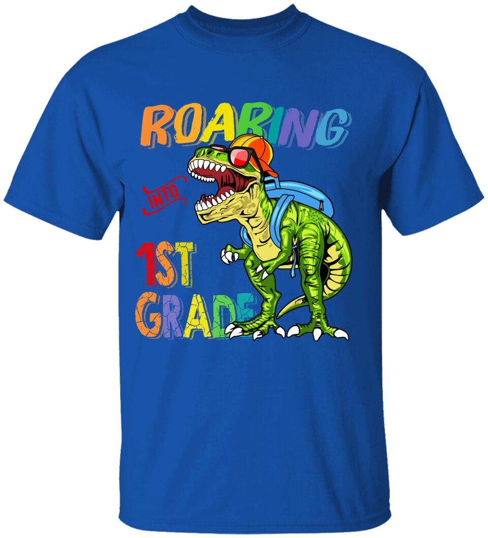 Roading Into School, Back To School - Personalized T-Shirt
