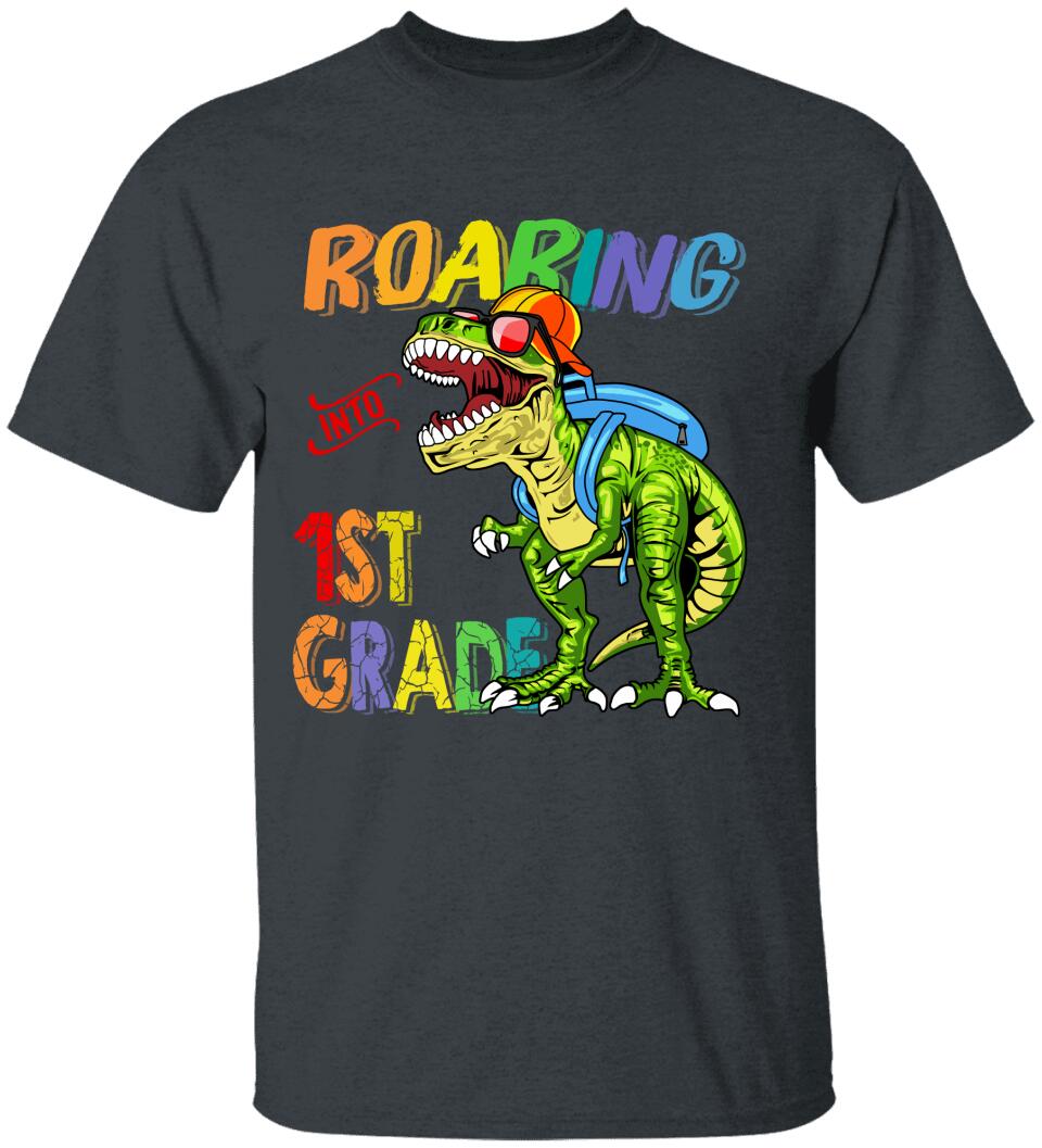 Roading Into School, Back To School - Personalized T-Shirt