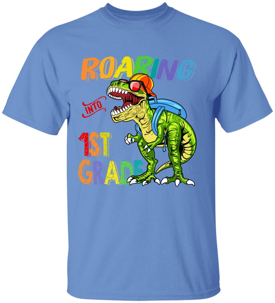 Roading Into School, Back To School - Personalized T-Shirt