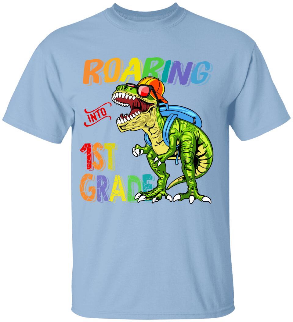 Roading Into School, Back To School - Personalized T-Shirt