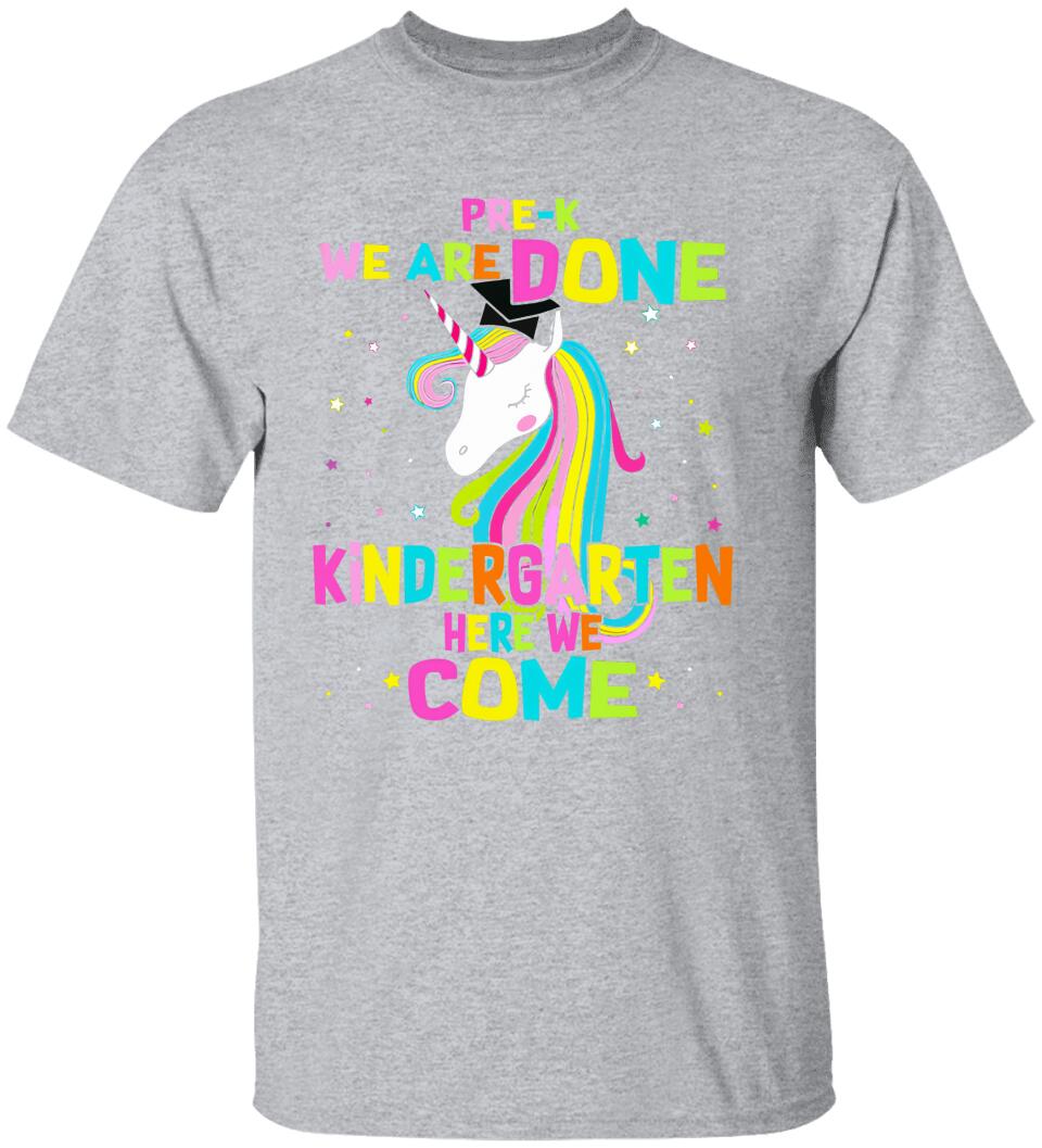 We Are Done Shirt, Back To School Shirt, Middle School T-shirt