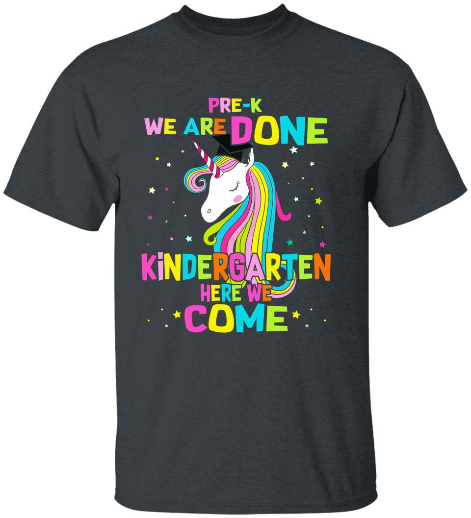 We Are Done Shirt, Back To School Shirt, Middle School T-shirt