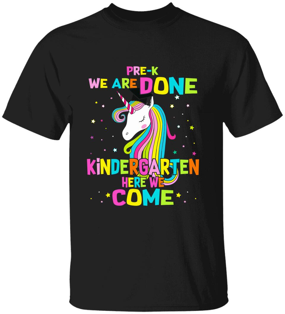 We Are Done Shirt, Back To School Shirt, Middle School T-shirt