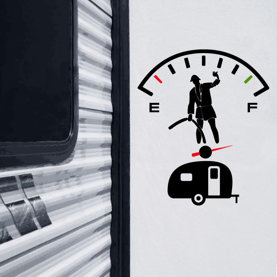 The Original Cousin Eddie - Personalized Decal for RV Campers, Funny Decal For Camper