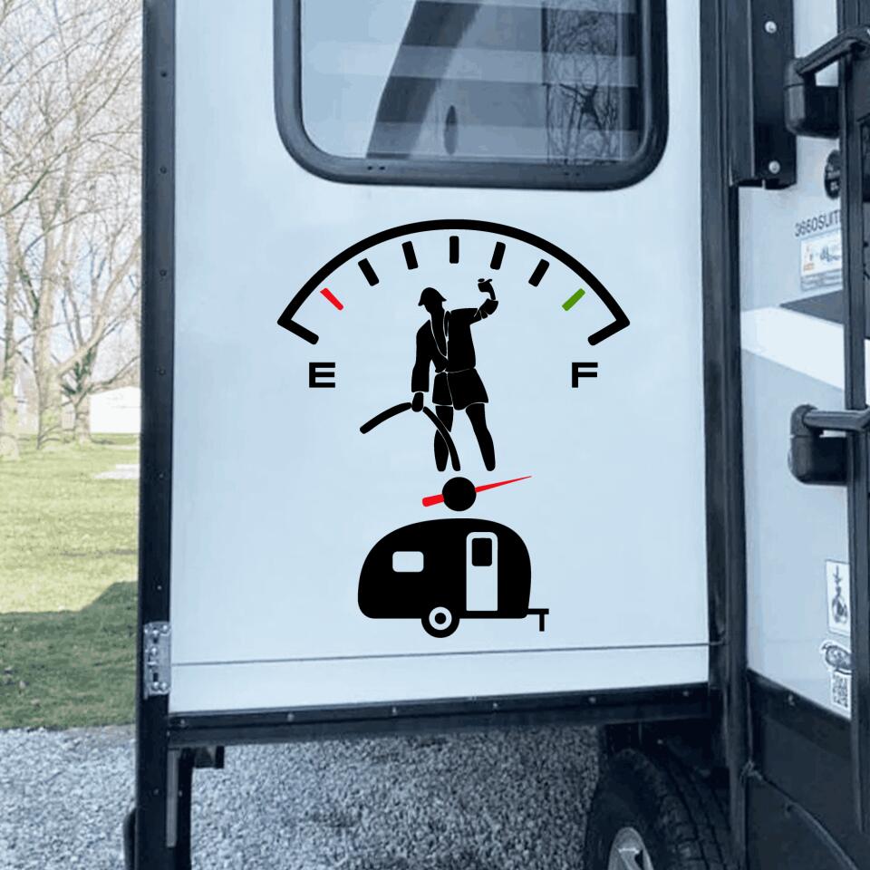 The Original Cousin Eddie - Personalized Decal for RV Campers, Funny Decal For Camper