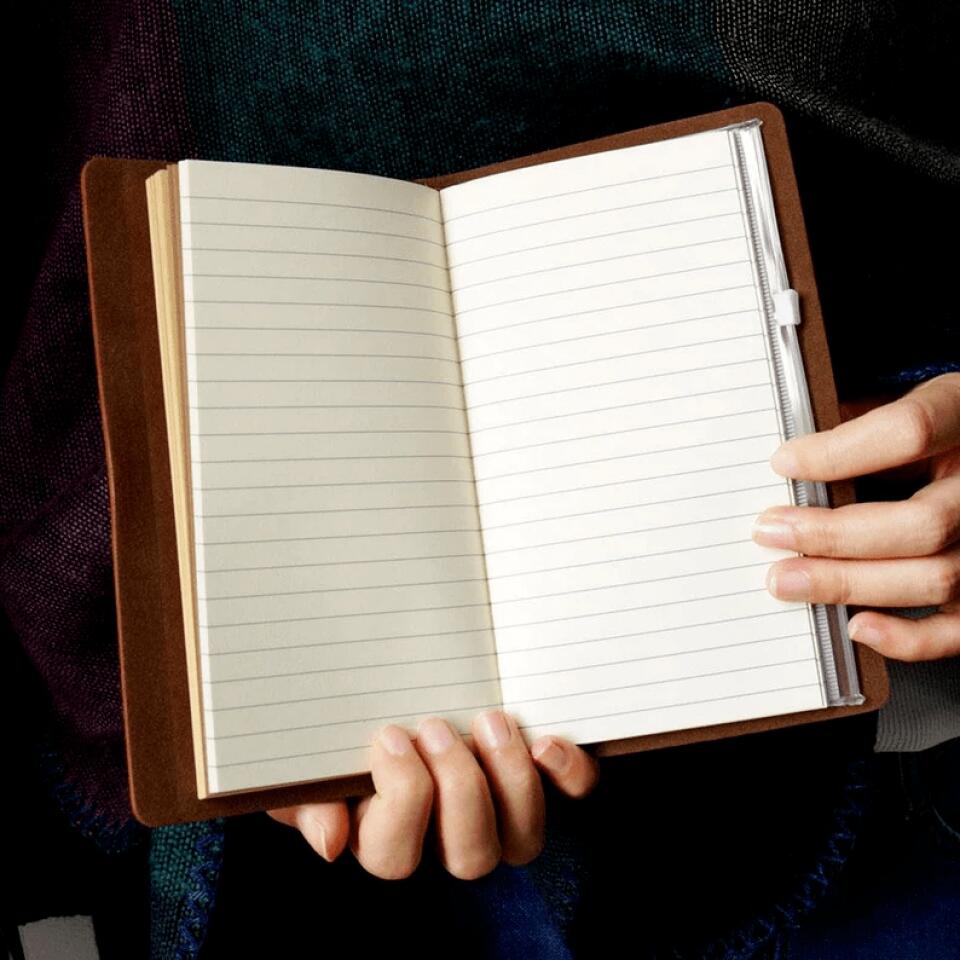 And So The Adventure Begins - Personalized Camping Notebook, Vintage Journal