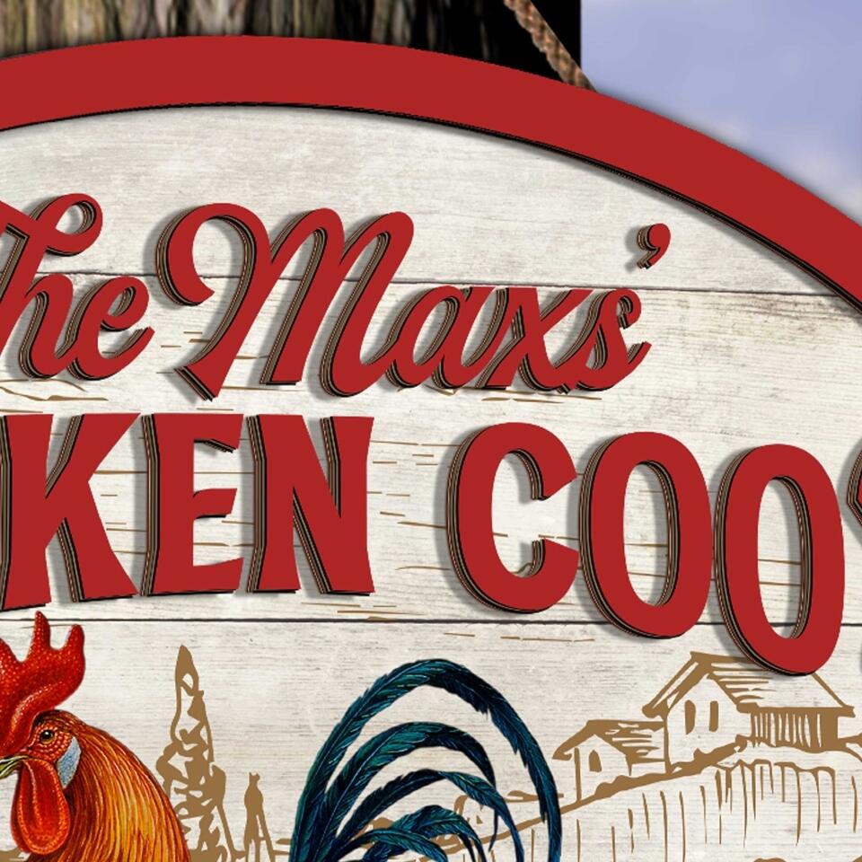 Chicken Coop Rise & Shine Mother Cluckers - Personalized 2 Layer Sign