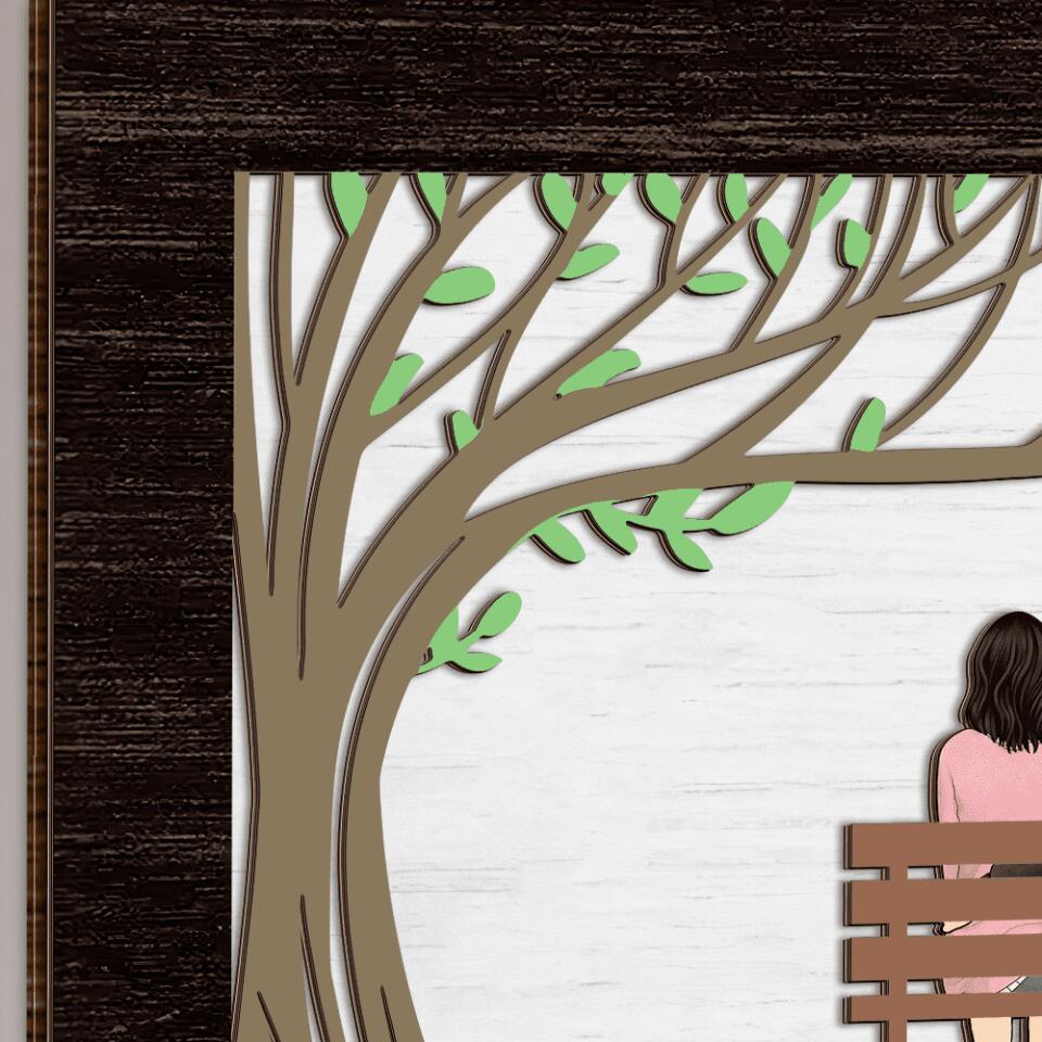 Anniversary Wooden Decoration | Best Gift Idea For Anniversary | 2 Layer Wooden Decoration