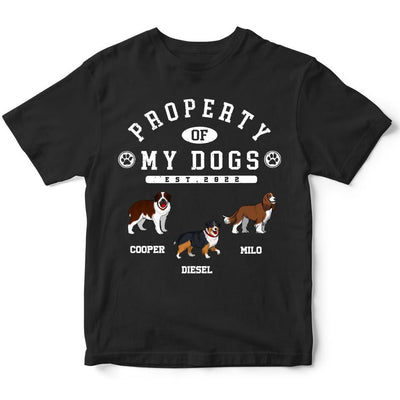 Dog Property - Personalized T-shirt