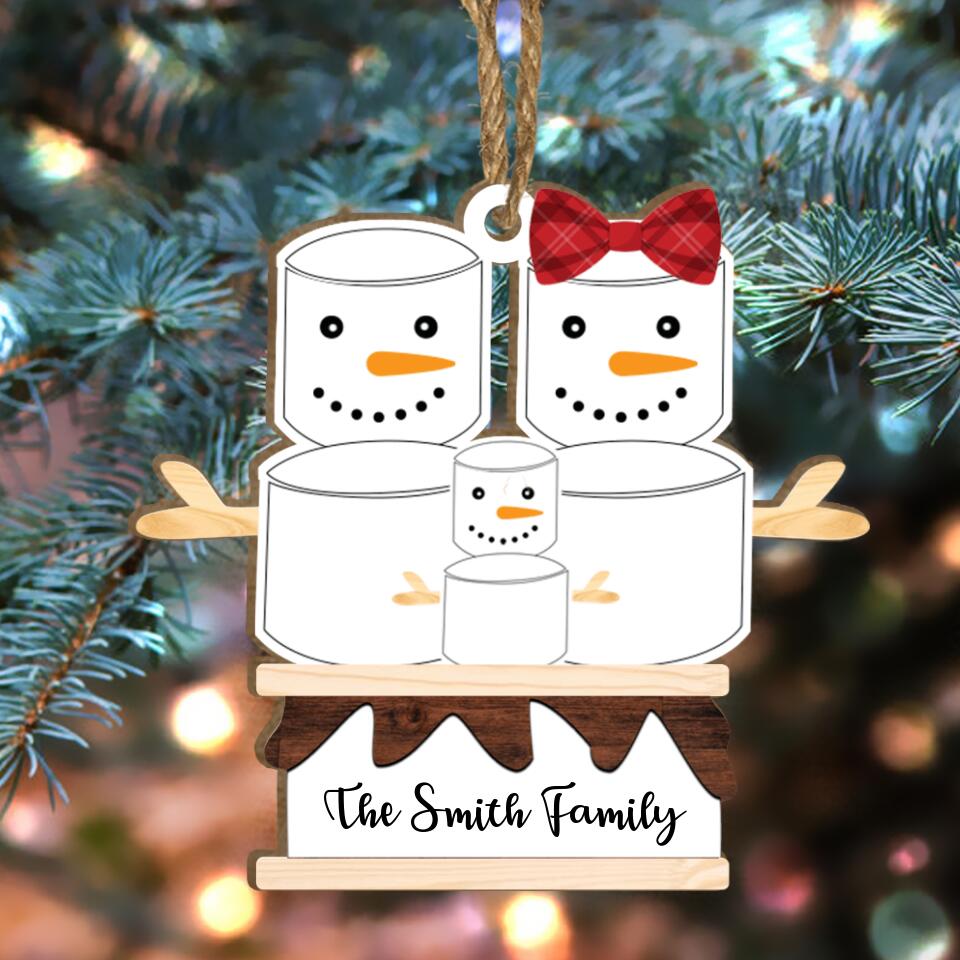 Family Christmas Personalized Ornament