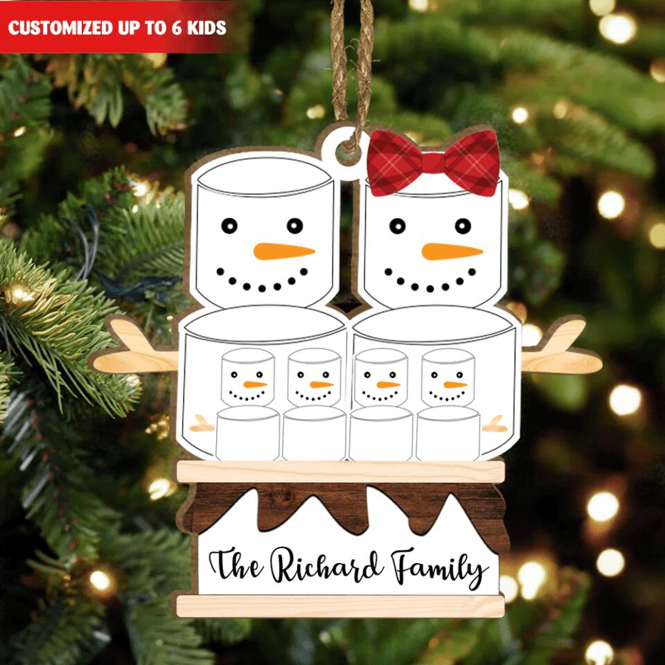 Family Christmas Personalized Ornament