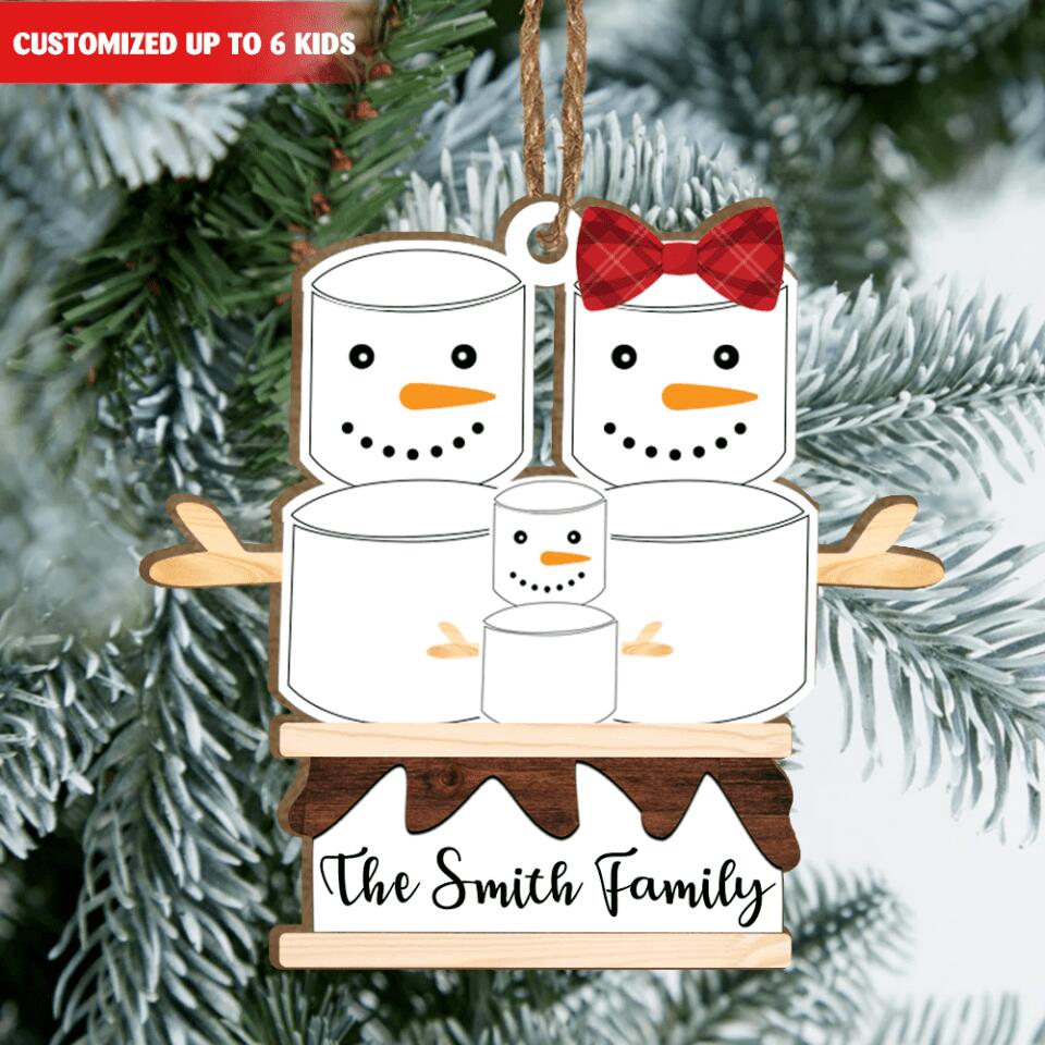 Family Christmas Personalized Ornament
