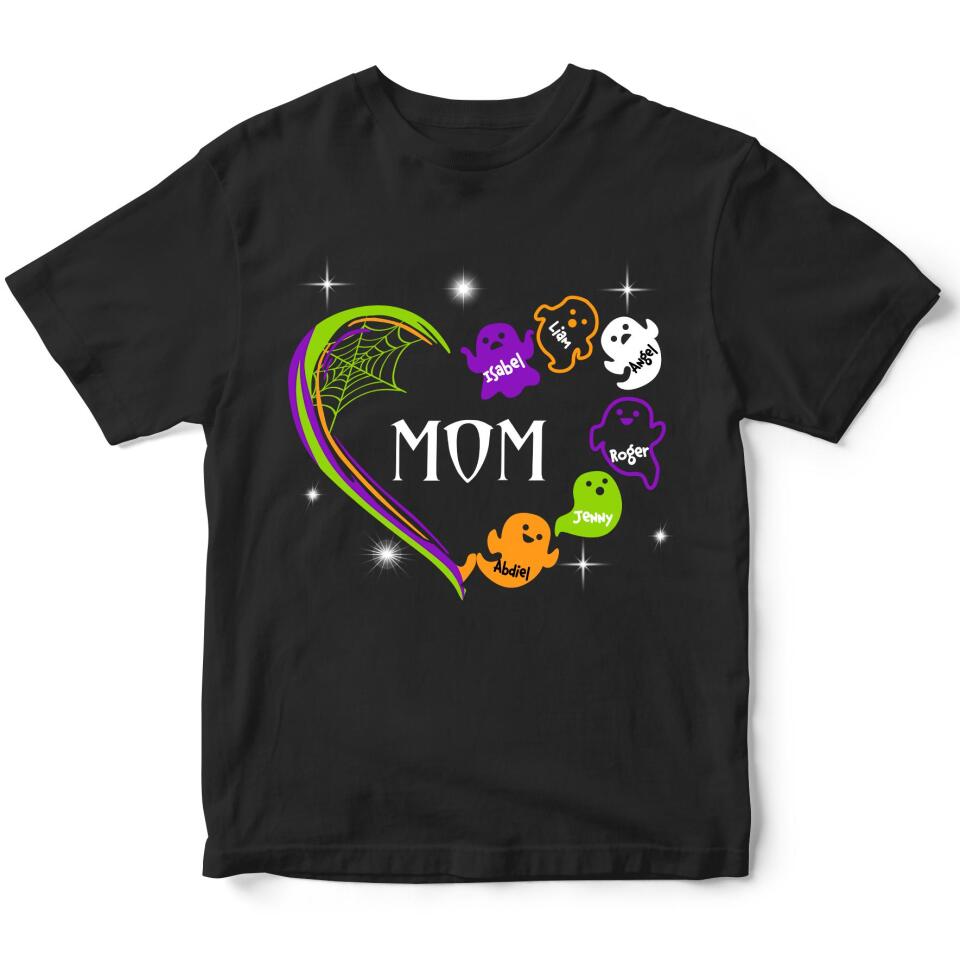 Personalized Halloween Heart | Halloween Heart Design - Personalized T-shirt