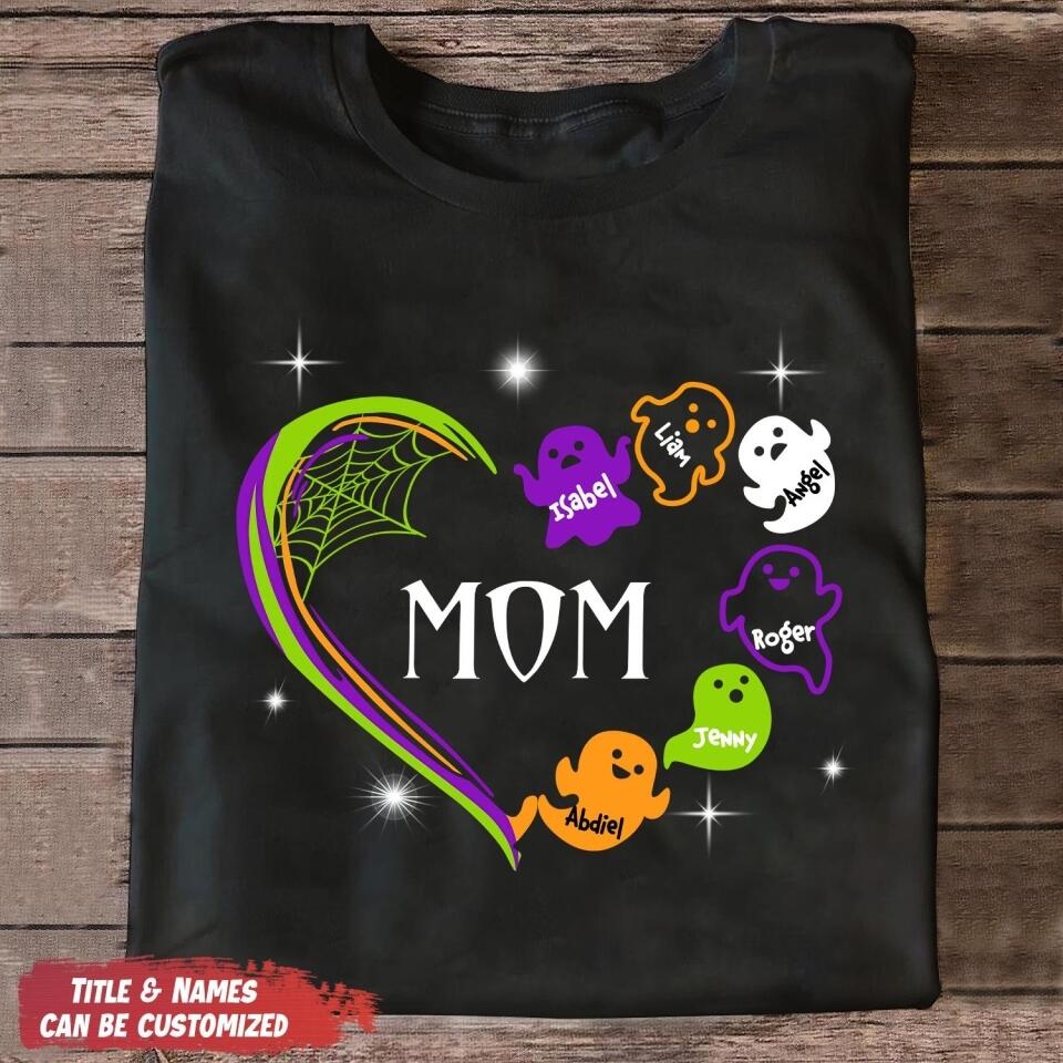 Personalized Halloween Heart | Halloween Heart Design - Personalized T-shirt