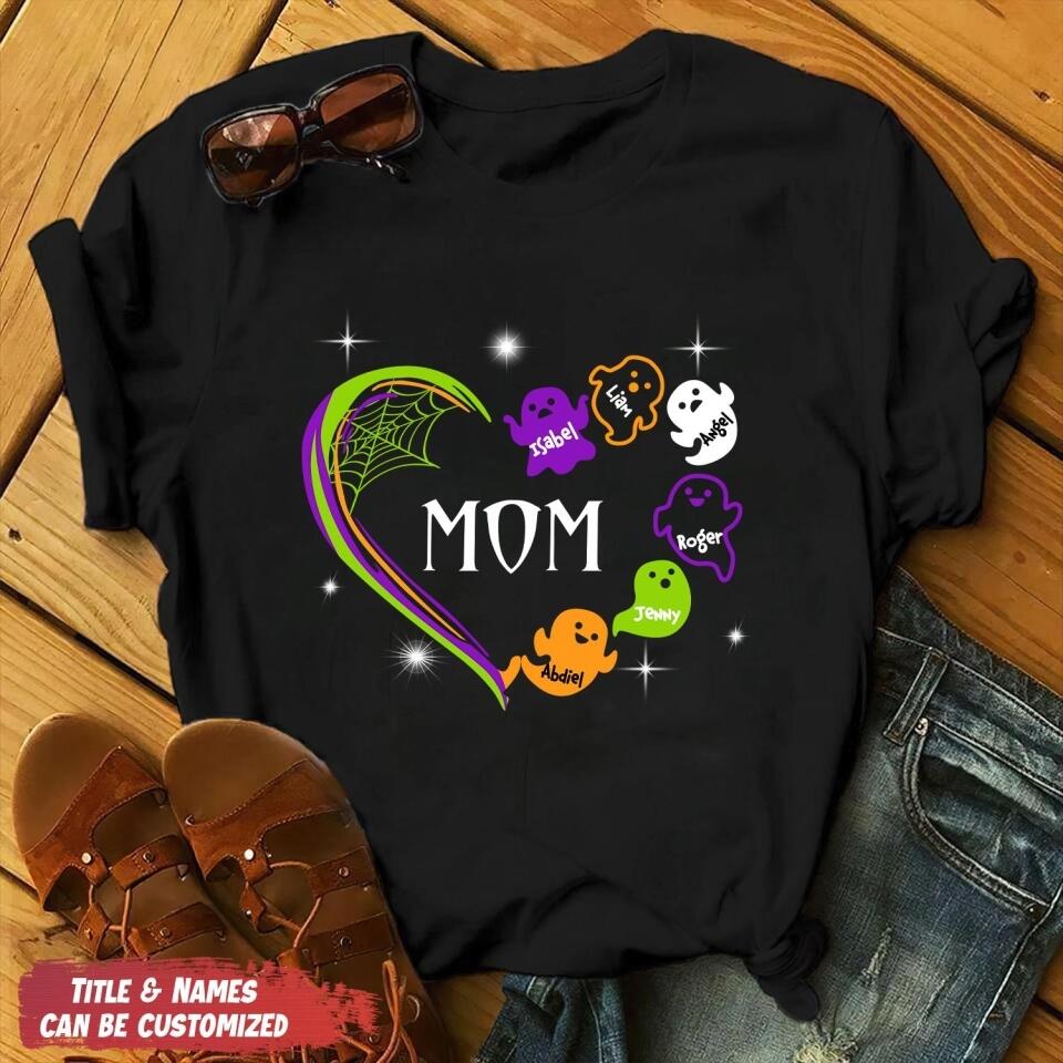 Personalized Halloween Heart | Halloween Heart Design - Personalized T-shirt