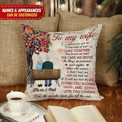 To My Wife, You And Me We Got This - Personalized Pillow Insert Included, Gift For Couple, Anniversary Gift