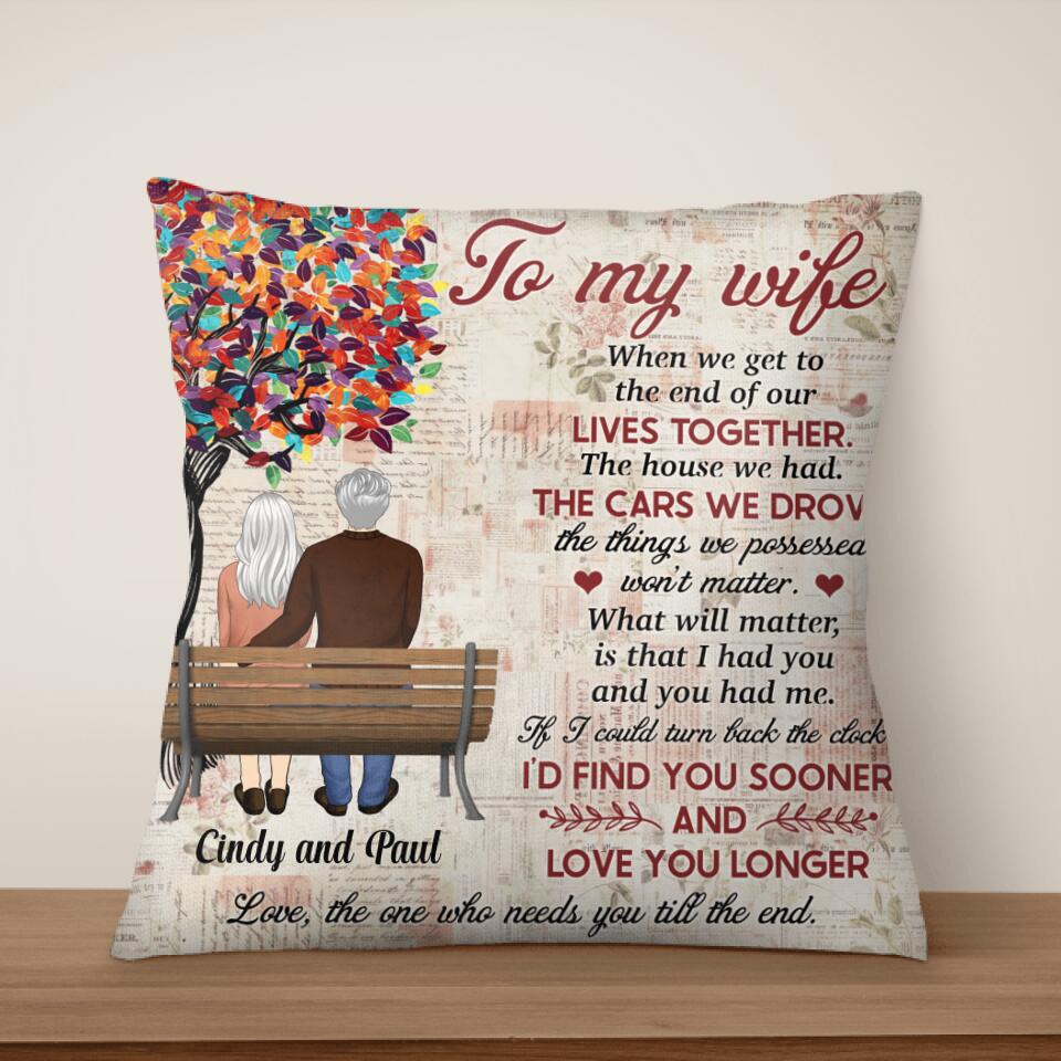 To My Wife, You And Me We Got This - Personalized Pillow Insert Included, Gift For Couple, Anniversary Gift