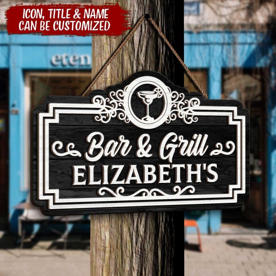 Welcome Sign, Personalized Welcome Sign - Custom 2 Layer Sign