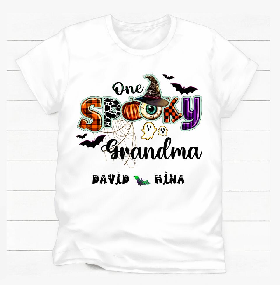 One Spooky Grandma - Personalized T-shirt