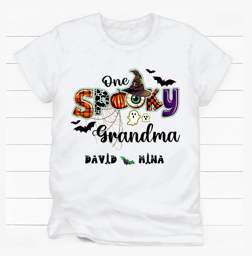 One Spooky Grandma - Personalized T-shirt