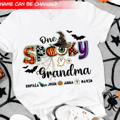 One Spooky Grandma - Personalized T-shirt