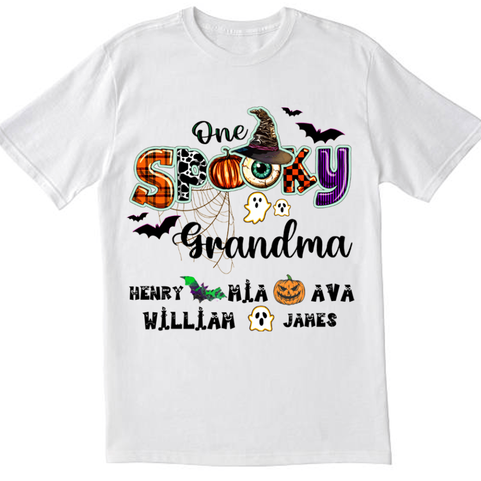 One Spooky Grandma - Personalized T-shirt