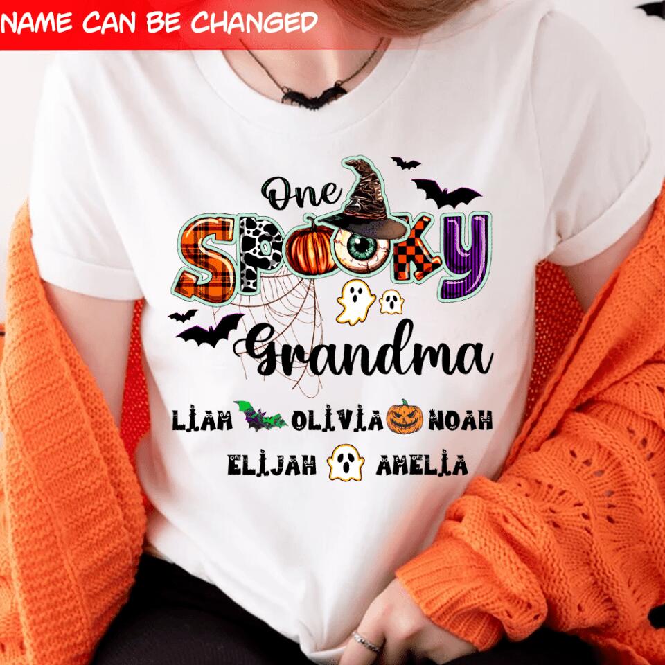 One Spooky Grandma - Personalized T-shirt