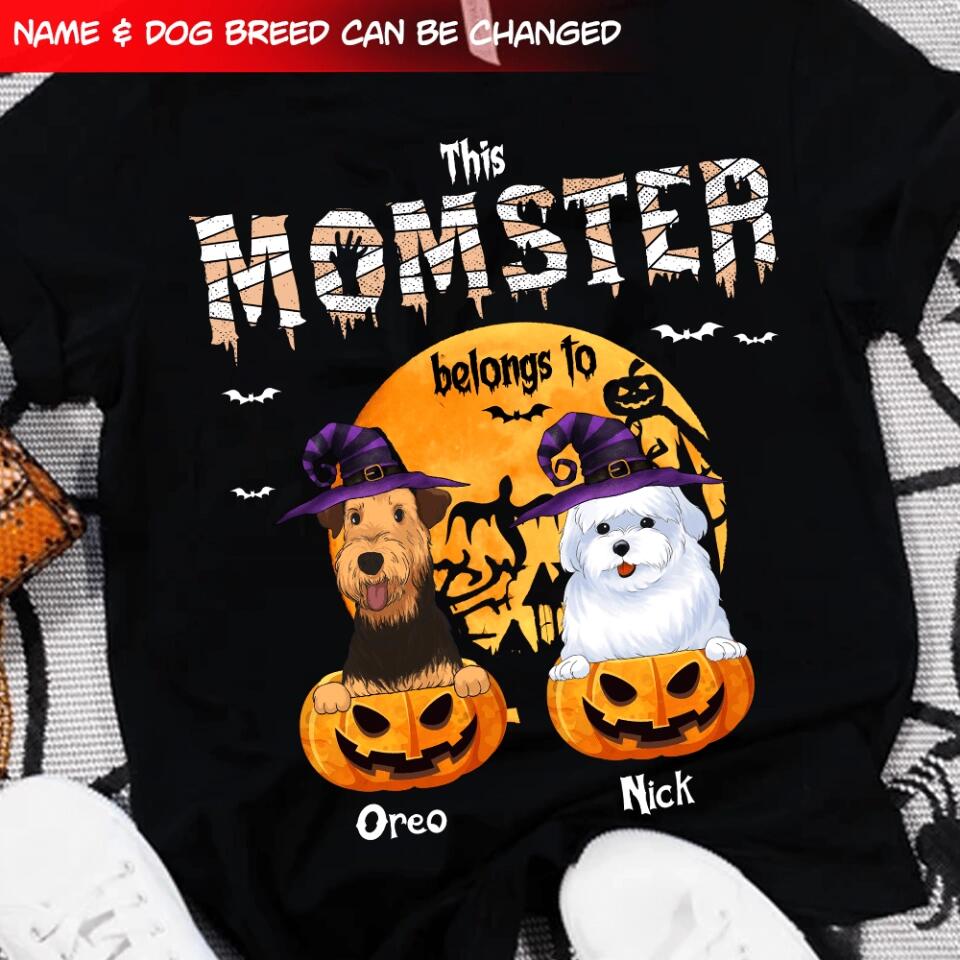 This Dadster/ Momster belongs to - Personalized T-Shirt