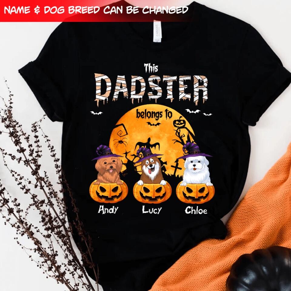 This Dadster/ Momster belongs to - Personalized T-Shirt