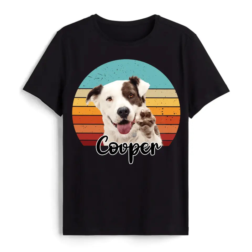 Custom Dog Face Shirt, Custom Dog Shirts, Dog Name Shirt, Dog Photo Shirts, Personalized Dog Shirts