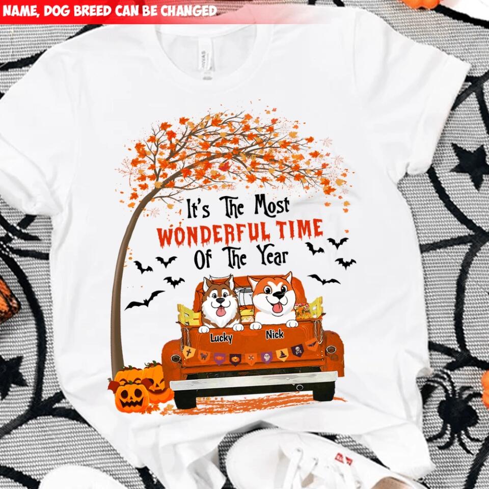 It's The Most Wonderful Time Of The Year Shirt Gift For Halloween - Personalized  T-shirt