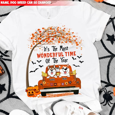 It's The Most Wonderful Time Of The Year Shirt Gift For Halloween - Personalized  T-shirt