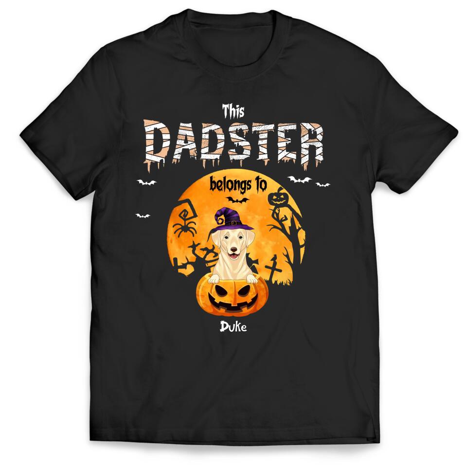 This Dadster/ Momster belongs to - Personalized T-Shirt