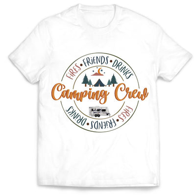 Camping Crew - Personalized T-shirt
