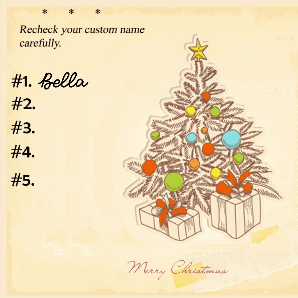 Dog Christmas Ornament, Customized Gift For Dog Lovers