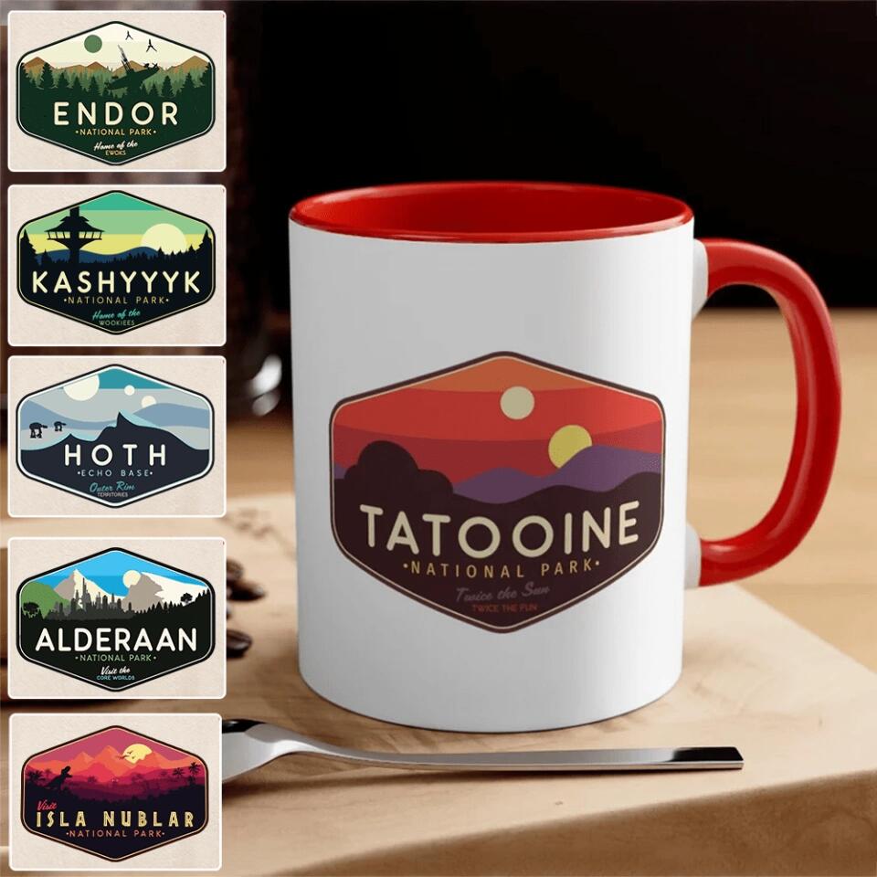 SW National Park Mugs, Adventure Gift, SW Galaxy Mug, Gift For Camper