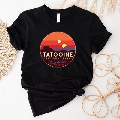 SW National Park In Circle Design Tshirt - Adventure Shirt, Gift For Man & Woman