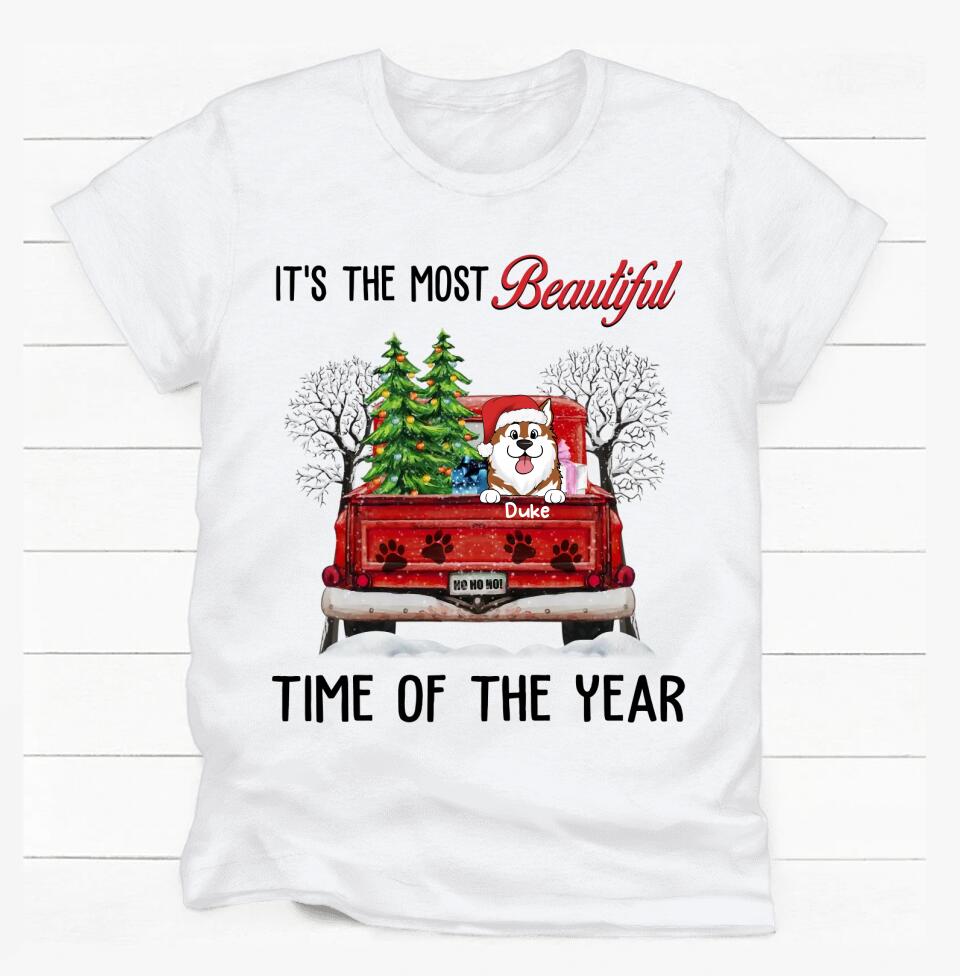 It's The Most Beautiful Time Of The Year - Personalized T-Shirt