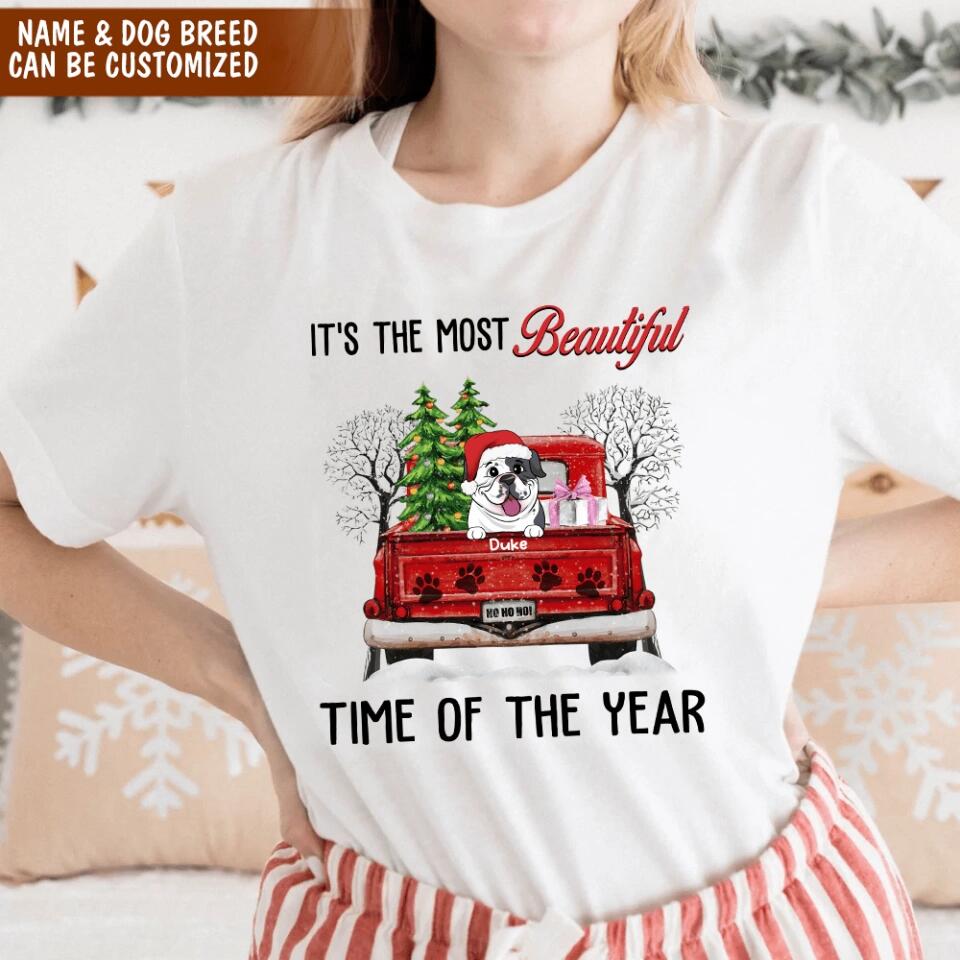 It's The Most Beautiful Time Of The Year - Personalized T-Shirt