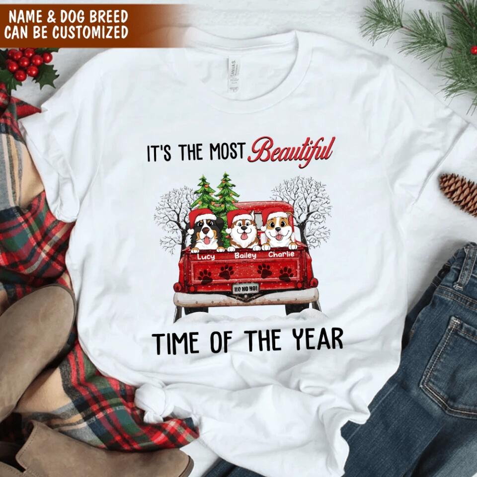 It's The Most Beautiful Time Of The Year - Personalized T-Shirt