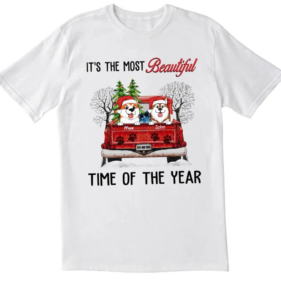 It's The Most Beautiful Time Of The Year - Personalized T-Shirt