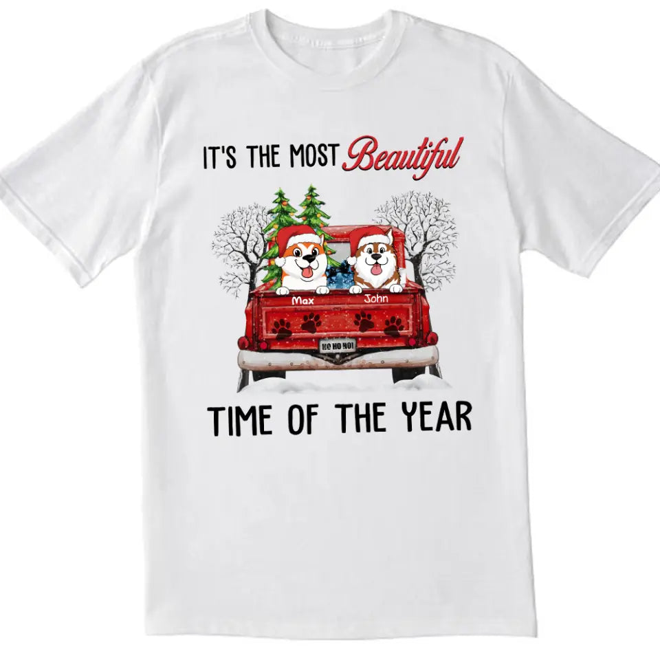 It&#39;s The Most Beautiful Time Of The Year - Personalized T-Shirt