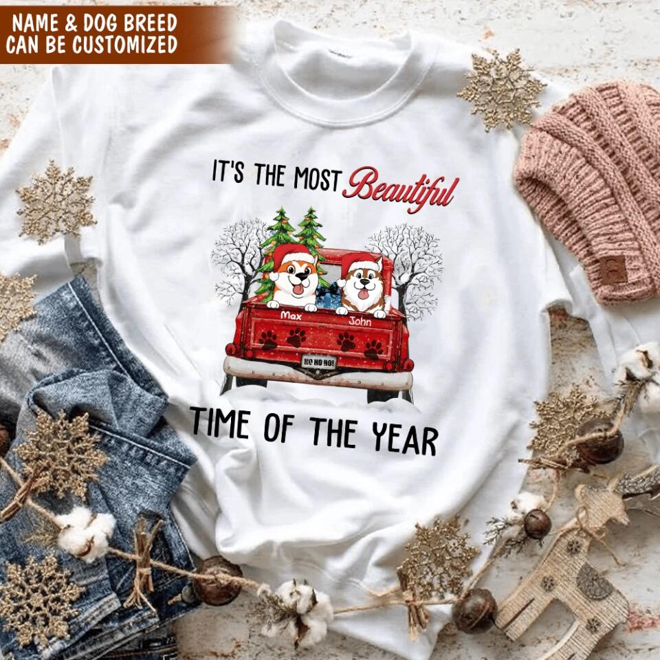 It's The Most Beautiful Time Of The Year - Personalized T-Shirt