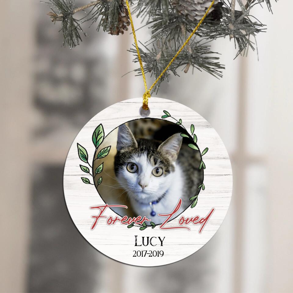 Christmas Photo Ornaments, Custom Photo Gift - Personalized Orrnament